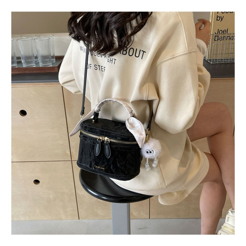 Bolso Pequeño Moderno Para Mujer, Bufanda De Seda Con Cadena