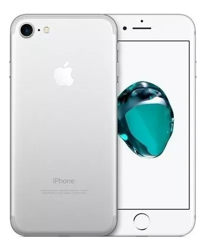  iPhone 7 32 Gb Plata - Case Y Protector - Sin Cargador