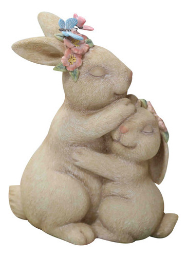 (02 #mold) Estatuas De Jardín De Conejos  Figuras De Animale