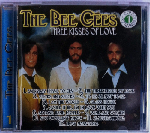 The Bee Gees. Three Kisses Of Love. Cd Original, Buen Estado