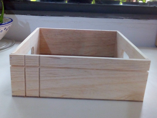 Imagen 9 de 10 de Cajas De Madera Cestas Madera Bandejas Desayuno Huacales