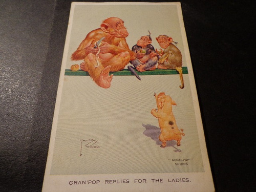 1937- Lawson Wood- Valentine & Sons- Gran Pop Series
