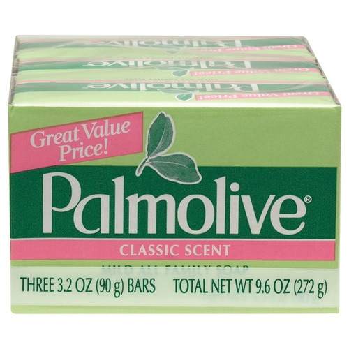 Palmolive Aroma Clásico Verde De La Barra De Jabón 3.2 Oz