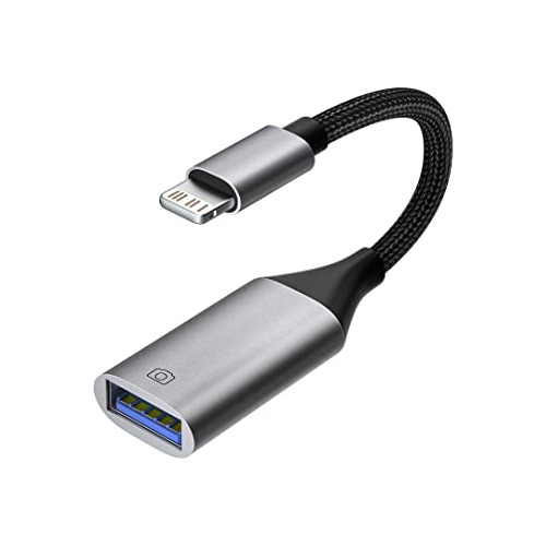 Adaptador De Cámara Lightning A Usb Para iPhone/iPad