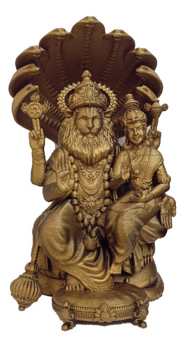 Figura De Narasimha Dios Hindú 30cm