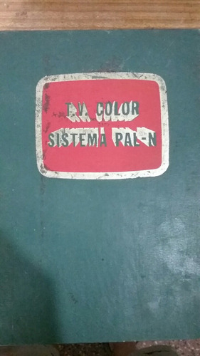 Televisión Color Sistema Pal-n Julio V. Rueda (Usado)