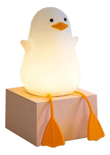Lámpara De Noche Con Diseño De Pato Lindo