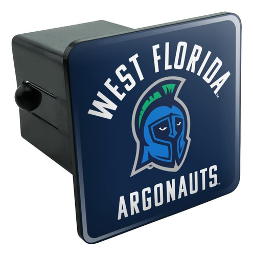 West Florida Argonauts Logo Tow Trailer Hitch Cover Plug Ins
