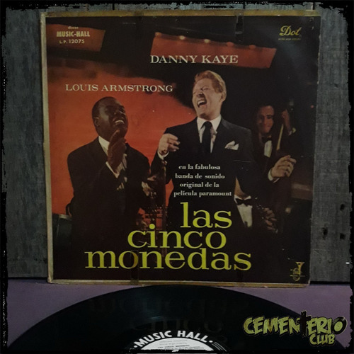 Danny Kaye & Louis Armstrong The Five Pennies Soundtrack Lp