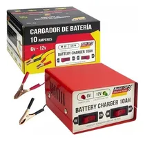 Comprar Cargador De Baterias Auto Moto 12\u002F6 Volt + Bateria 12v 7 Amp