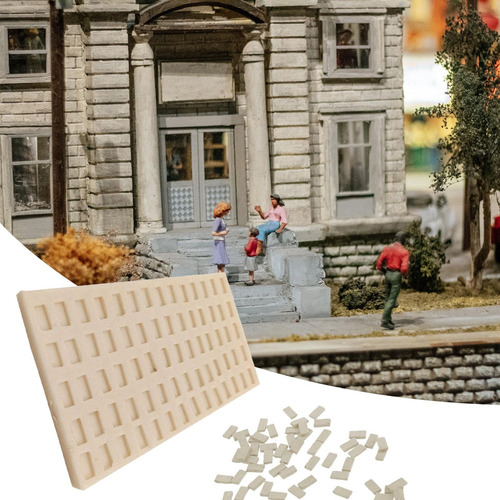 De Silicona Simulación Ladrillos Pared Piso Arena Modelo