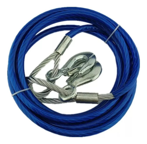 Cable Remolque Para Auto - Piola Acero 12mm X 4m - 6000kg