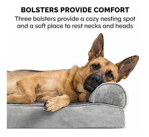 Imagen 9 de 11 de Cama Para Perros Furhaven | Gel De Enfriamiento Memory Foam