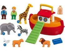 Comprar Playmobil 1 2 3 Arca De Noe Maletin Animales Muñecos Origina