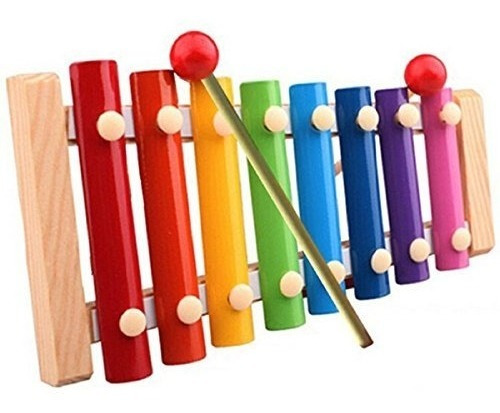 Imagen 3 de 10 de Xilofón Para Niños 8 Notas Estimulación Musical Didactico