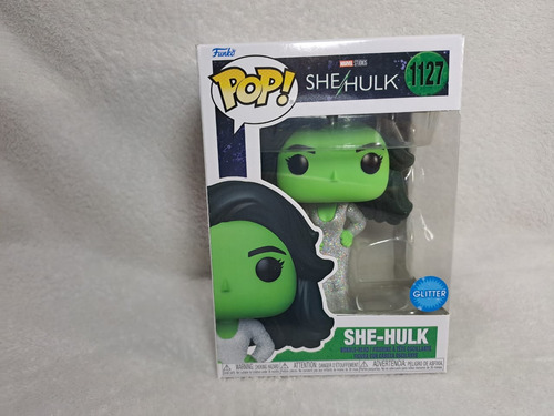 Funko Pop Marvel: Serie She Hulk - She Hulk 1127 Glitter (Usado)