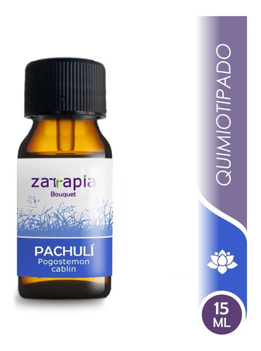 Aceite Esencial Quimiotipado De Pachulí 100% Puro Y Natural