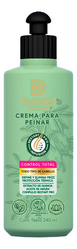 Crema Para Peinar Fortificante Blends Bortanicare 240ml