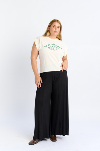 Remera Mujer Manga Corta Estampada Algodon Canchera Comoda