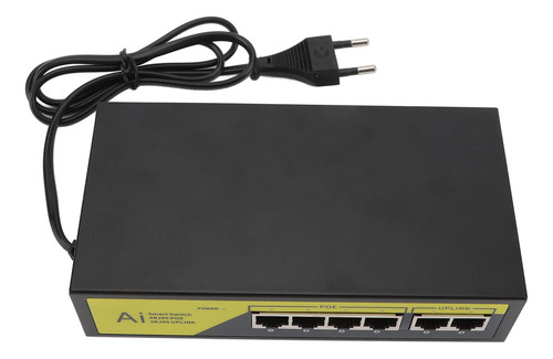 Red Ethernet Poe 6 Puertos 4 Puertos 10/100mbps 2 10/100mbps