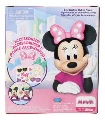 Juguete Figura Minnie Mouse Moños Magicos Y Accesorios
