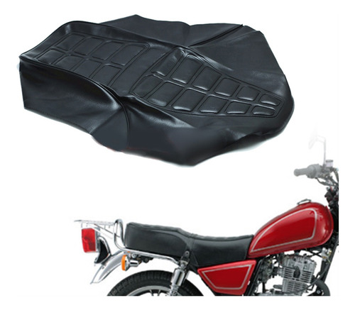 Funda De Asiento De Motocicleta Para Suzuki Gn125 Gs125