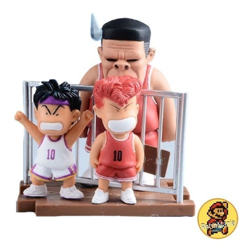 Figura Slam Dunk Akagi, Hanamichi Y Kiyota.