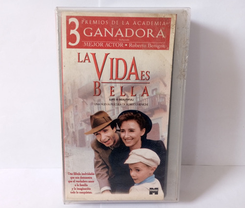 La Vida Es Bella Película Vhs Original  