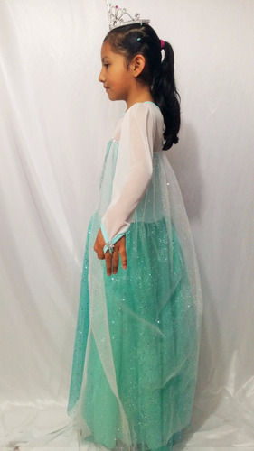 Disfraz Elsa Ana Frozen Niña Princesa Hallowen Envio Gratis