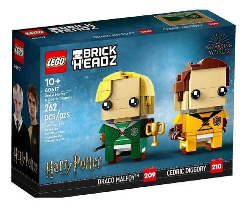 Lego 40617 Brickheadz Draco Malfoy Y Cedric Diggory