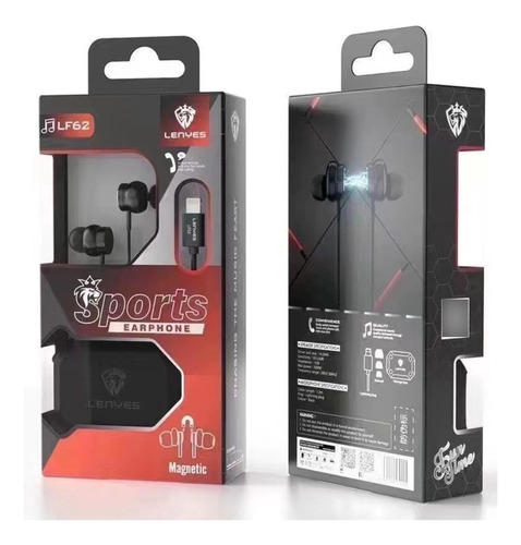 Audífonos Lenyes Lf62 In-ear Con Handfree Lightning