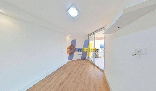Imagem 4 de 20 de Apartamento Com 1 Dormitório Para Alugar, 47 M² Por R$ 3.000,00/mês - Campo Belo - São Paulo/sp - Ap1206