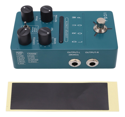 Caja De Ritmos Phrase Pedal Con Efecto De Guitarra Eléctrica