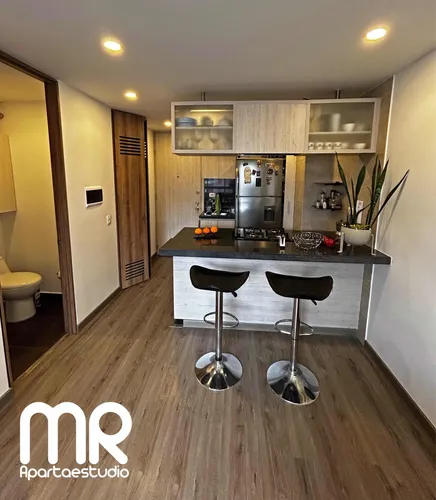 Arriendo Apartaestudio De 38 M2, Amoblado