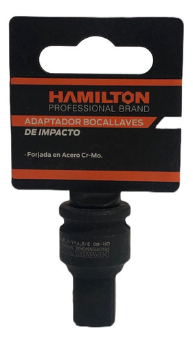 Accesorio Adaptador Impacto 3/4 H X 1/2 M Hamilton Abpi04