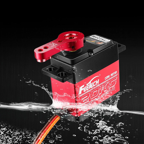 Paquete De 2 Servos Rc De Alto Par De 20 Kg, Servomotor De 7