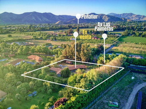 Casa De Campo Con Terreno En Venta - Potencial Comercial - D