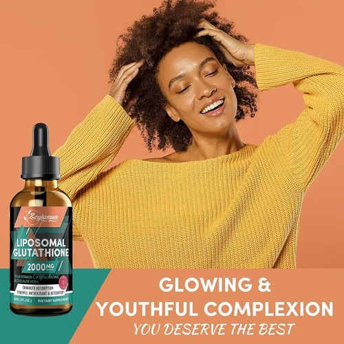 Glutatión Liposomal En Gotas Mayor Absorción 60 Ml, 2000 Mg