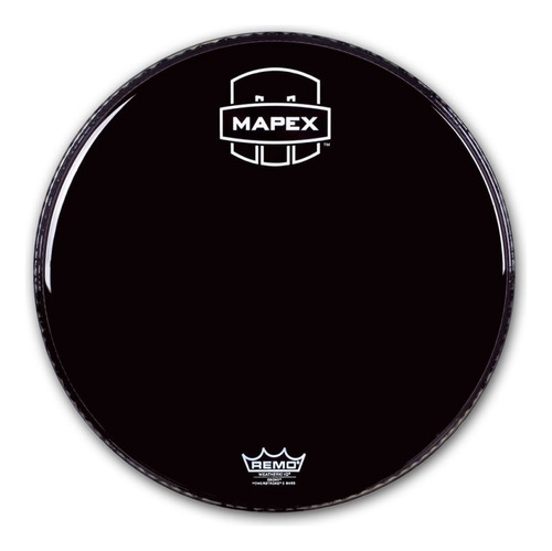 Remo 0318-622bb-mpn Parche 22 Powerstroke Con Logo Mapex.