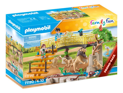 Playmobil Recinto De Leones Al Aire Libre