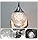 Lámpara De Pared Burbujas Cristal Led Regulable 5w