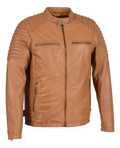 Milwaukee Leather Sfm1840 Chaqueta De Moda De Cuero 'acolcha