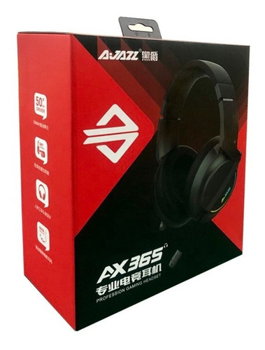Imagen 7 de 9 de Audifonos Gamer 7.1 Usb Led - Ajazz Ax365 Rosado