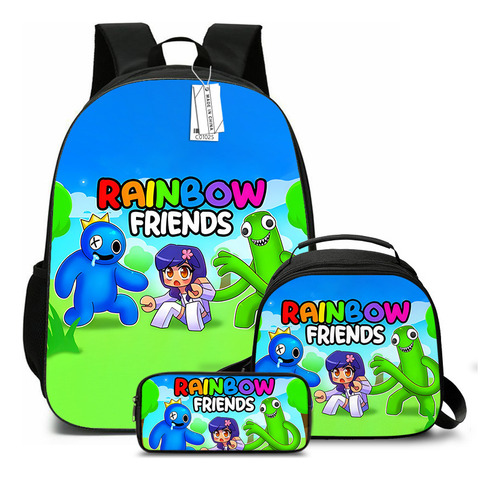 Mochila Roblox Rainbow Friends Mochila Conjunto De Tres