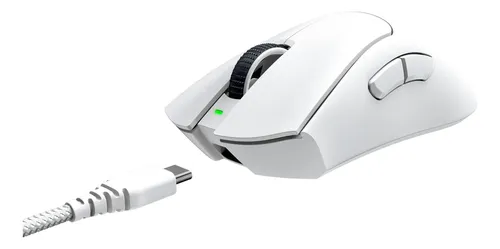 Mouse Para Jogos Sem Fio Razer Deathadder V3 Pro: 64g Branco