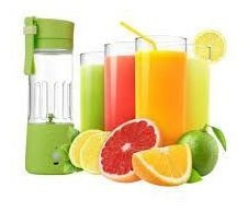 Mini Liquidificador Mixer Juice Usb Verde