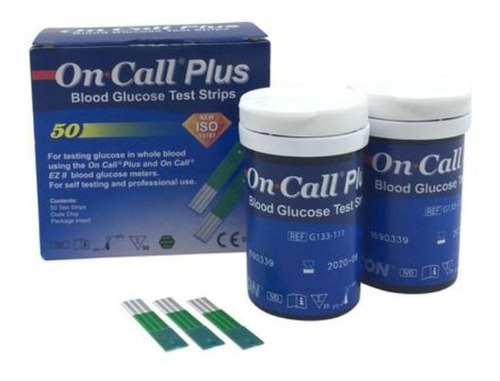 Glucometro On Call Plus Completo - Envío Gratis !!!