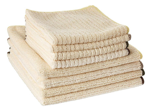 Juego De 8 Toallas De Cocina Y Microfibra Absorbentes