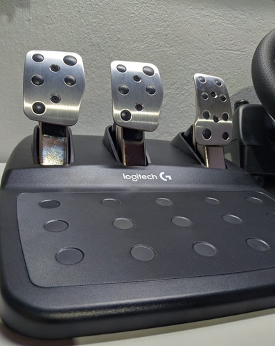 Pedal P/ Volante Logitech G29 Preto Com Pedais Para Ps4/ps3 Preto