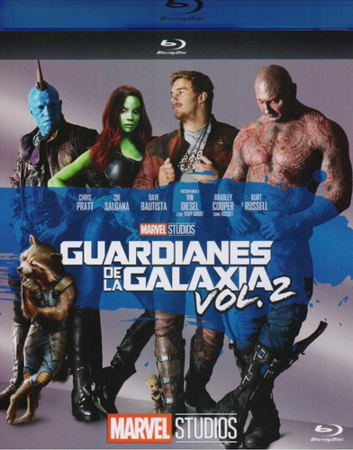 Guardianes De La Galaxia 2 Marvel Pelicula Blu-ray